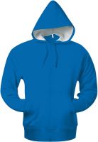 FULL ZIP Kapucnis felső SWEATSHIRT Light Royal Blue